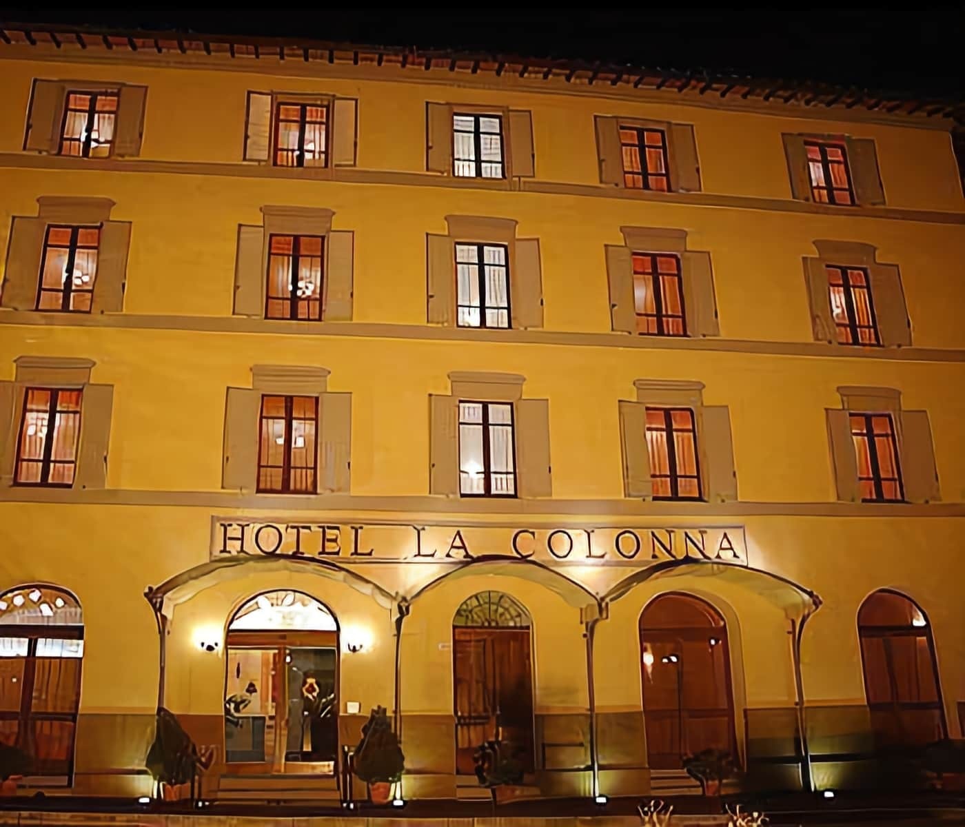 סיינה Hotel La Colonna מראה חיצוני תמונה